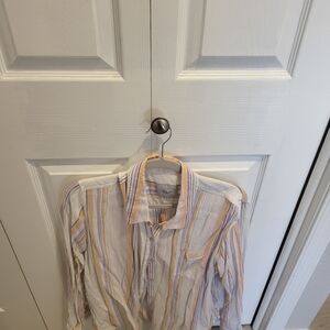 Rails Pastel Striped Men's Shirt